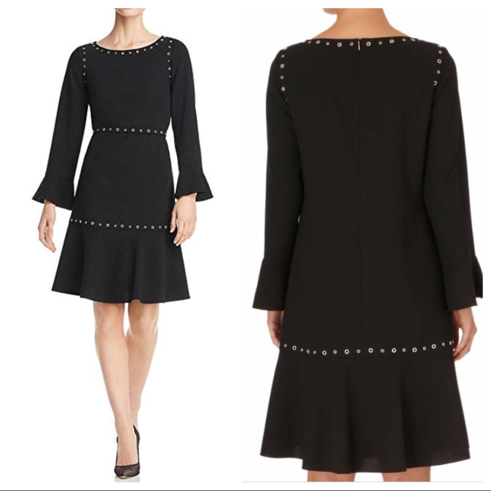 BOSS HUGO BOSS HENRYKE8 BELL KNEE-LENGTH  DRESS